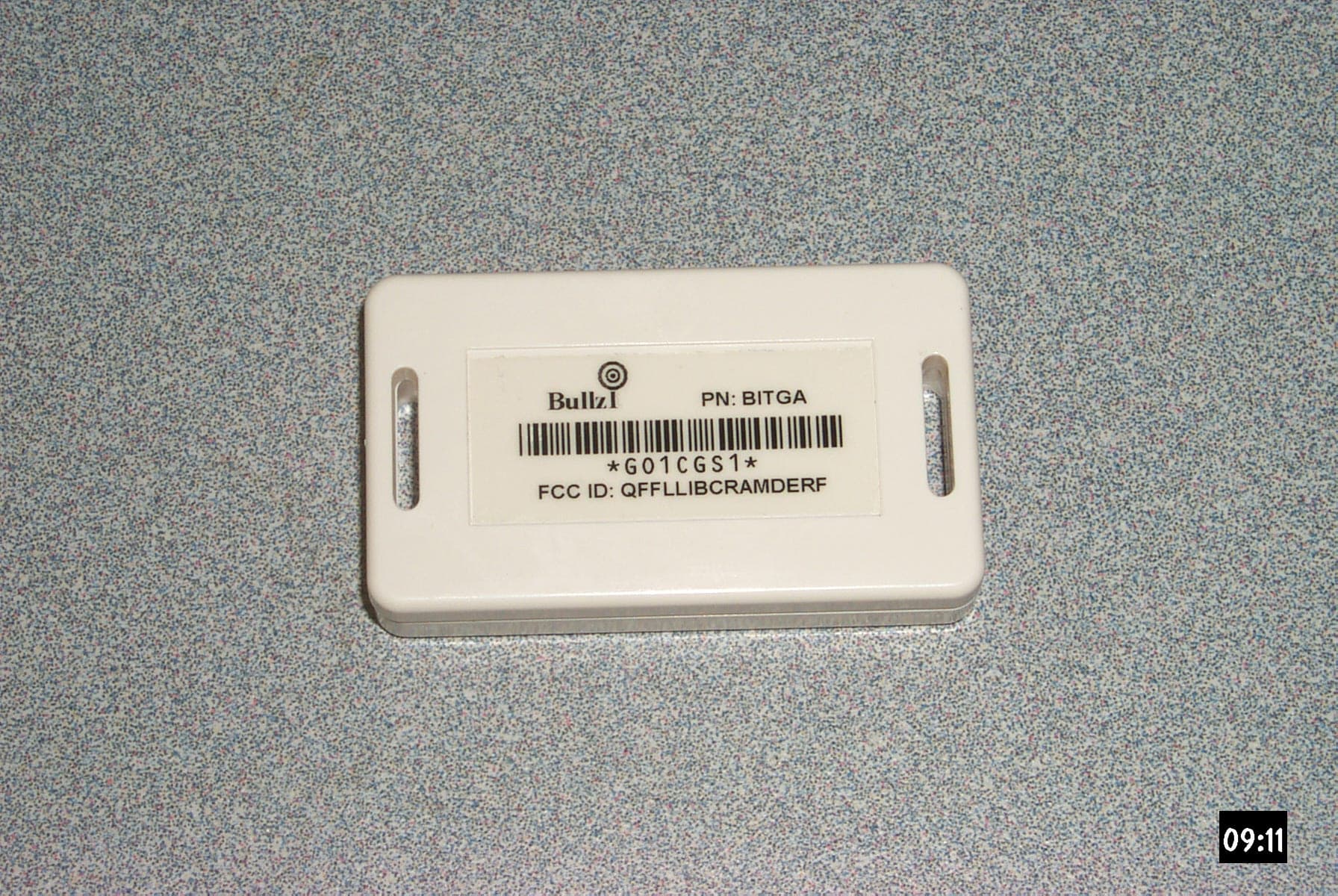 RF Tag - FCC ID QFFLLIBCRAMDERF - PDM Industries, LLC