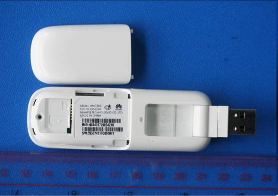 HSPA+ Rotatable USB Stick - FCC ID QISE366 - Huawei Technologies Co.,Ltd