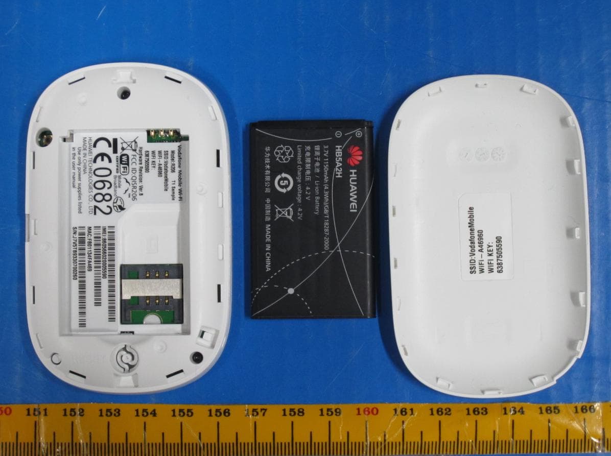 Mobile WiFi - FCC ID QISR206 - Huawei Technologies Co.,Ltd