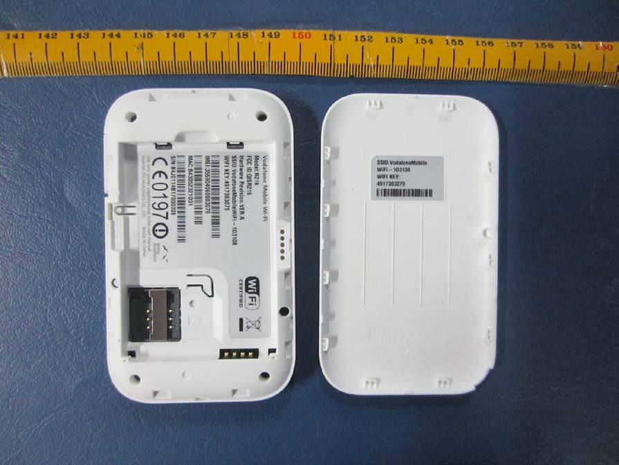 Vodafone Mobile Wi-Fi - FCC ID QISR216 - Huawei Technologies Co.,Ltd