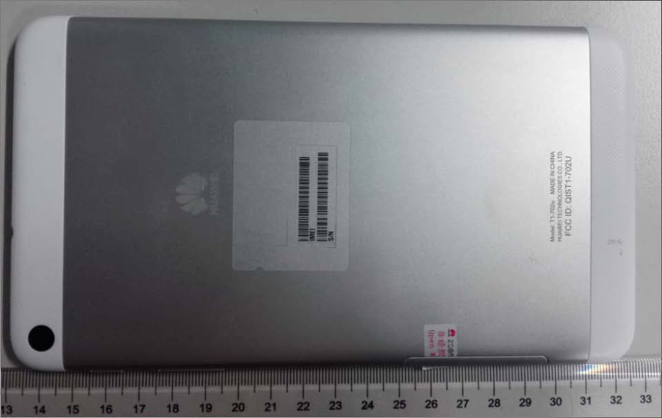 HUAWEI MediaPad T1 7.0 - FCC ID QIST1-702U - Huawei Technologies Co.,Ltd