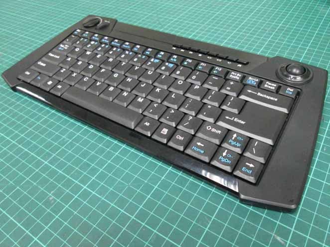 2.4GHz Multimedia Keyboard with Laser Trackball and Scroll Wheel - FCC ID QLEKMGKM561RB - ATEN Technology, Inc., dba IOGEAR