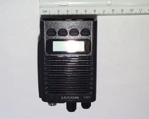 LMR UHF Transceiver - FCC ID QORX100 - TRV Motor Sport, Inc.