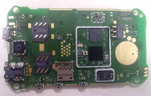 GSM cellular phone w/BT - FCC ID QTLRM-986 - Microsoft Corporation