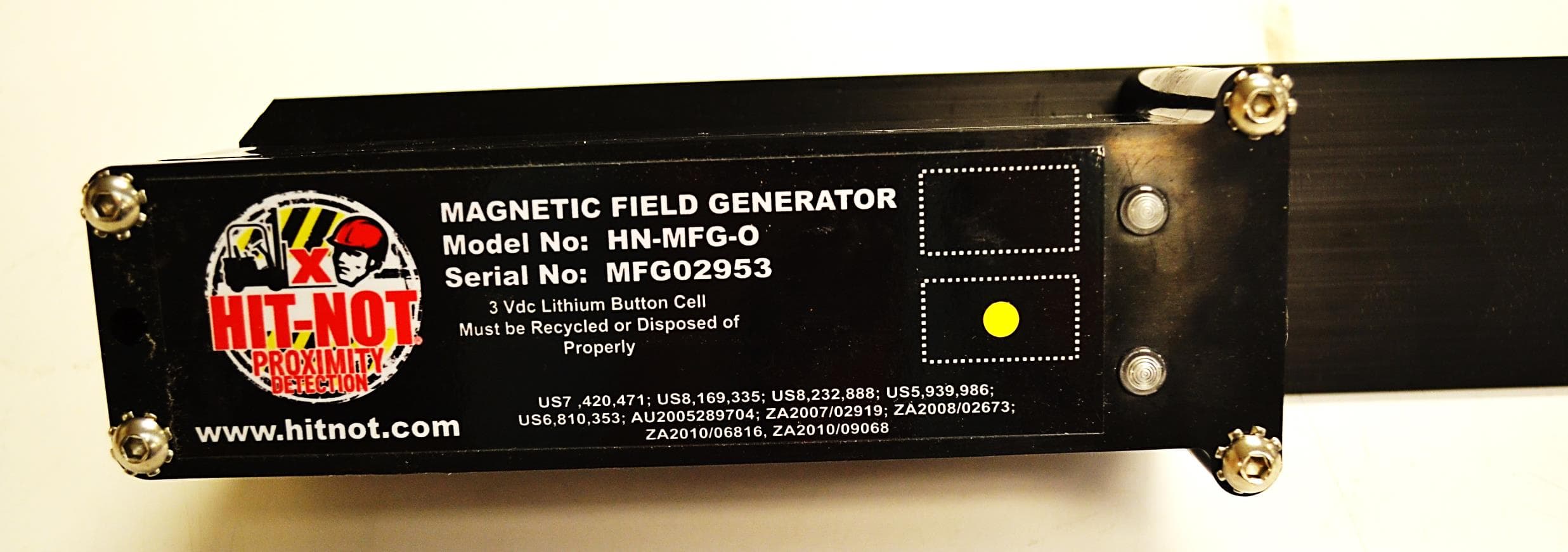 Magnetic Field Generator - FCC ID QUI-HN-MFG - Frederick Energy Products LLC