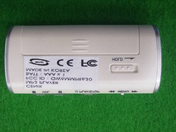 MP3 Player - FCC ID QW6MMPR630 - Cenix Digicom Co., Ltd
