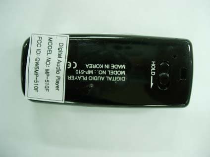 DIGITAL AUDIO PLAYER - FCC ID QW6MP-510F - Cenix Digicom Co., Ltd