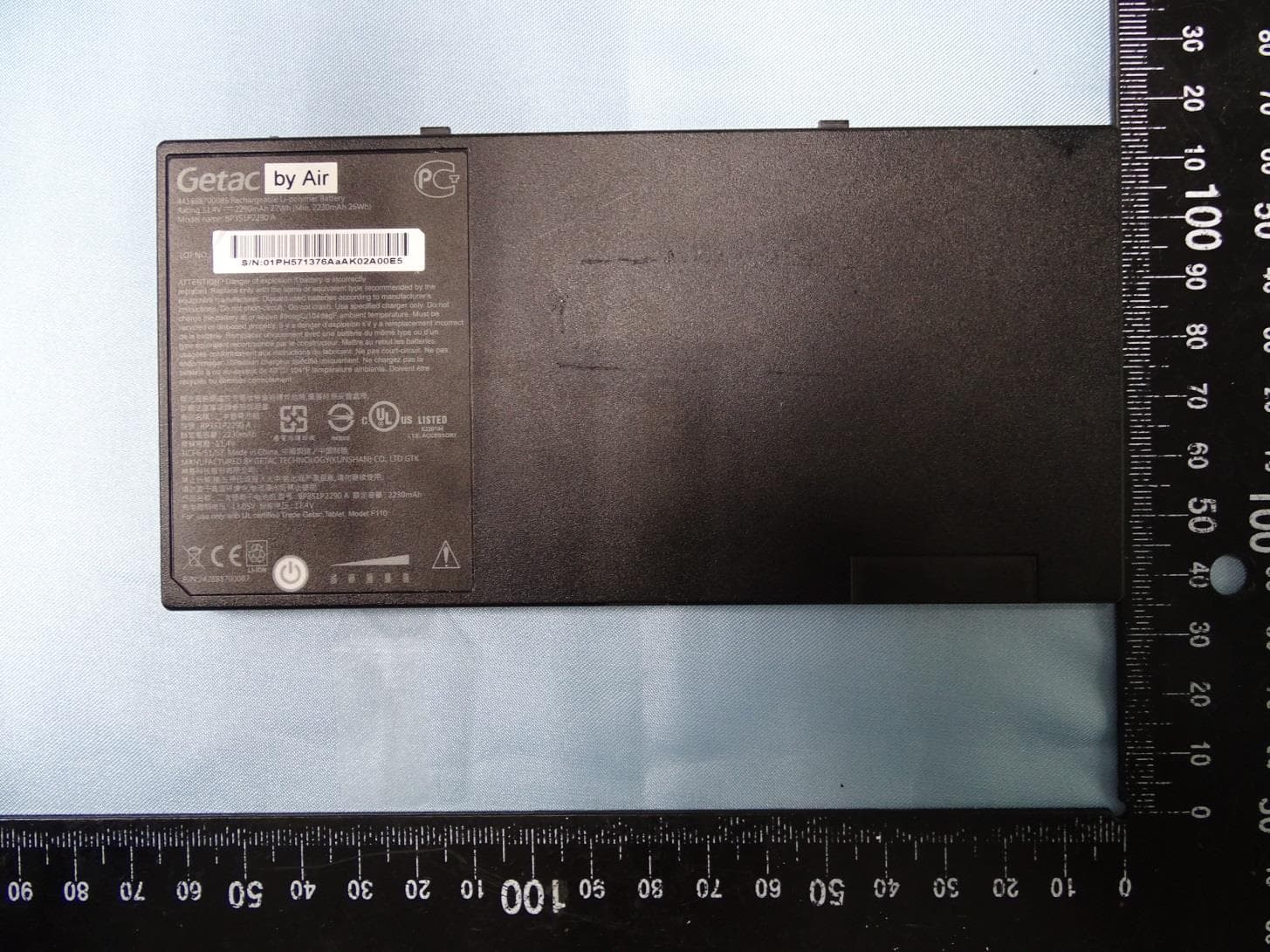 NFC module - FCC ID QYLPN7462F - Getac Technology Corporation