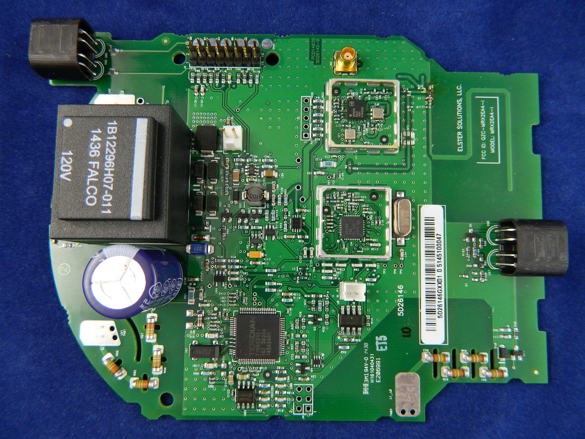MRX2EA4 Printed Circuit Board Assembly - FCC ID QZC-MRX2EA4 - Elster Solutions, LLC