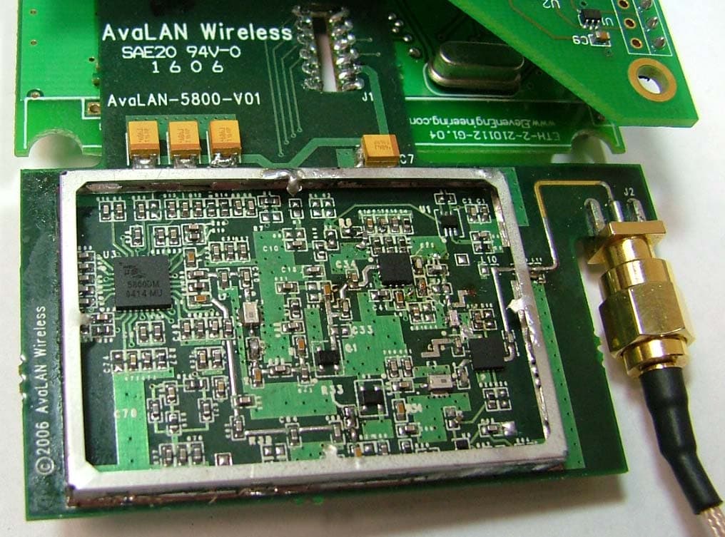 5.8GHz Wireless Ethernet Bridge Module - FCC ID R4N-AW5800M - Avalan Wireless Systems Incorporated