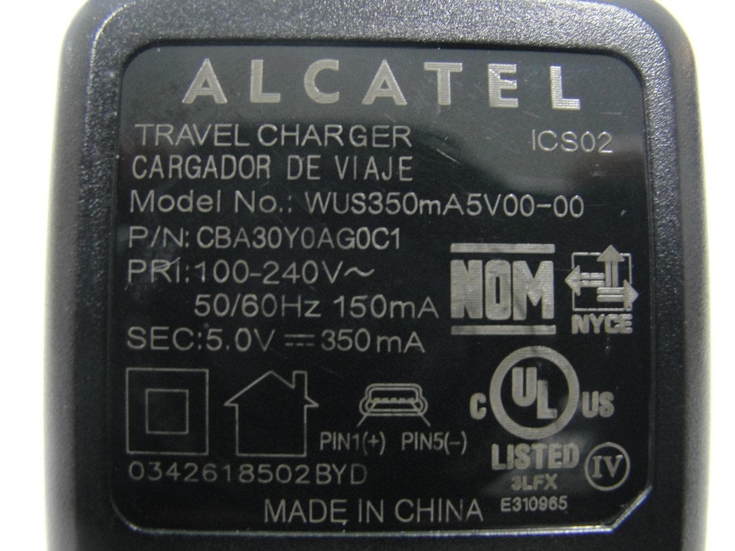 CDMA 1X Digital Mobile Phone - FCC ID R5C255P - Huizhou TCL Mobile Communication Co., Ltd.