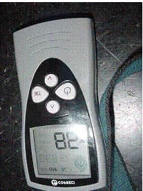 Remote Control for Gas Heater - FCC ID R7BMMB22600 - Copreci S. Coop