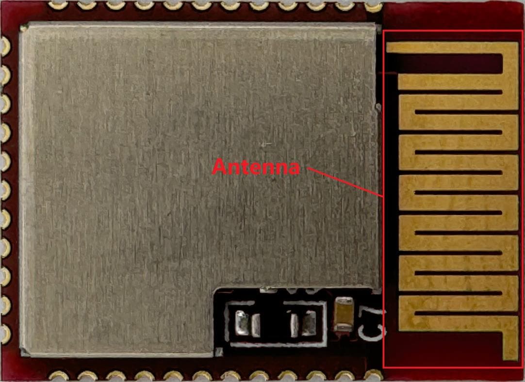 A Bluetooth module. - FCC ID R7T2001102 - Wuerth Elektronik eiSos GmbH & Co KG