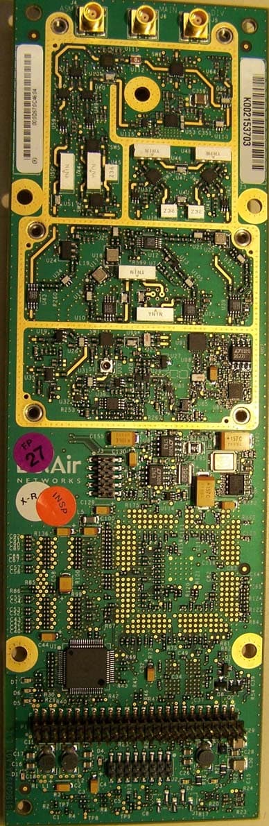 802.11a Radio Module - FCC ID RAR20031001 - Ericsson Wi-Fi