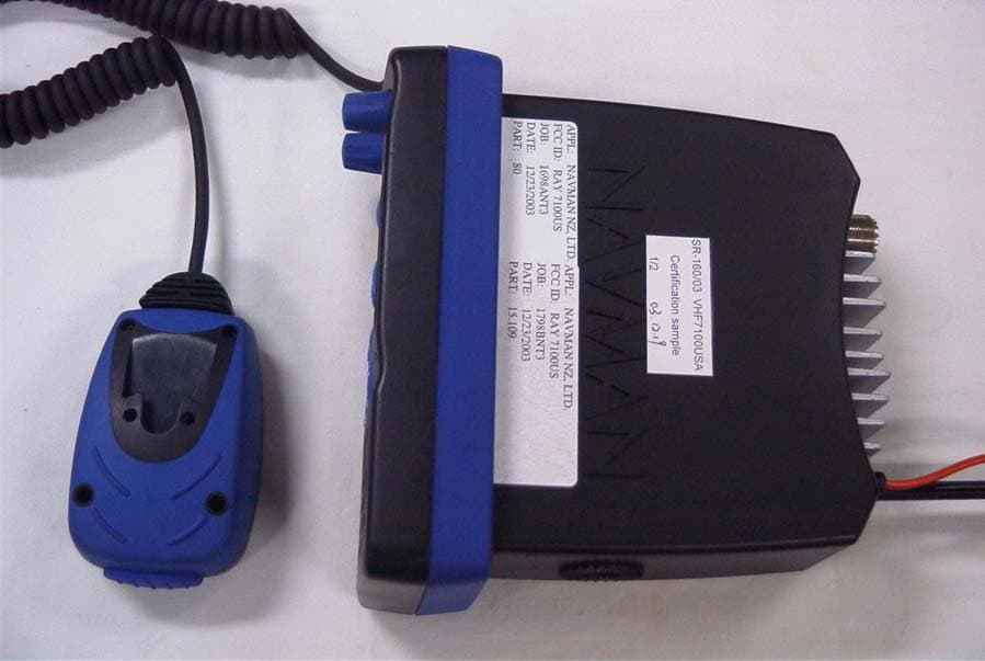 VHF MARINE RADIO - FCC ID RAYVHF7100US - Navico Inc.