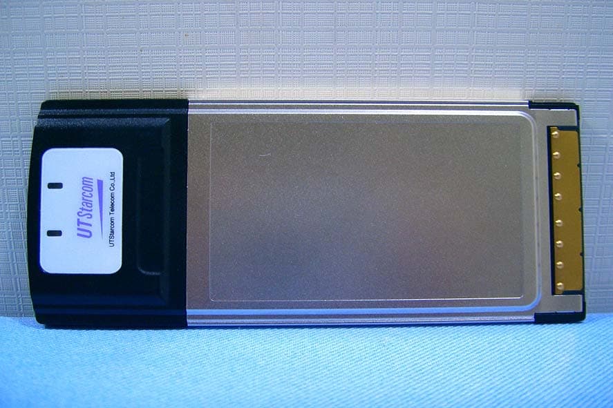 802.11 b/g Wireless LAN PCMCIA Card - FCC ID RBN21690032-2010 - UTStarcom Telecom Co., Ltd.