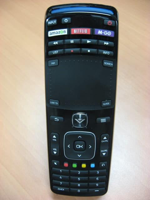 VIZIO VIA PLUS Remote Control - FCC ID RCSKWR14A - Philips Electronics Singapore Pte Ltd
