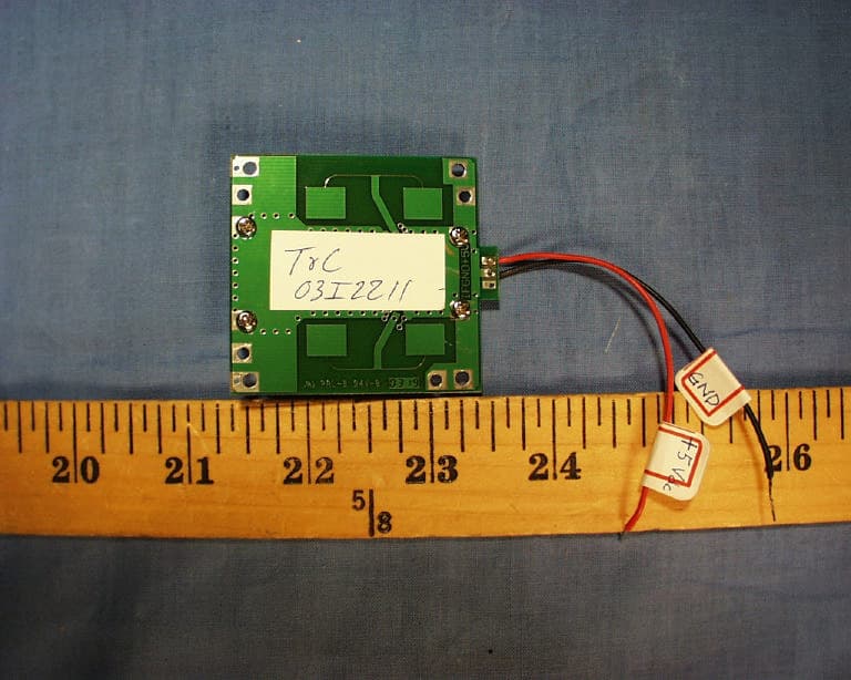 Microwave Motion Sensor - FCC ID RG7MRO8700 - T & C International Corp.