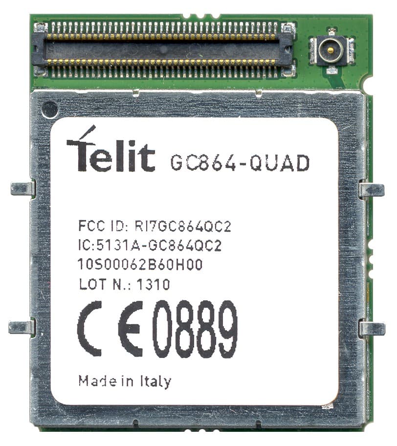 Quadband GSM/ GPRS Module - FCC ID RI7GC864QC2 - Telit Communications S.p.A.