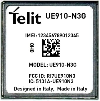 3G Module - FCC ID RI7UE910N3 - Telit Communications S.p.A.