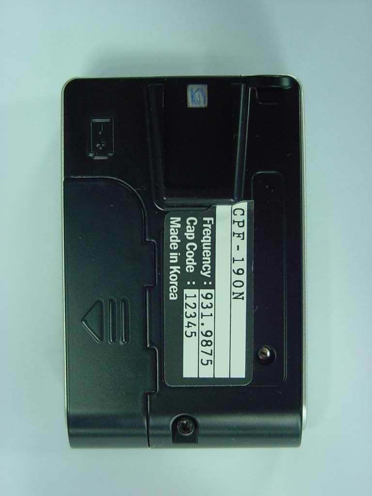 Pager - FCC ID RLRCPF190NXT9000P - Cybertree Co., Ltd