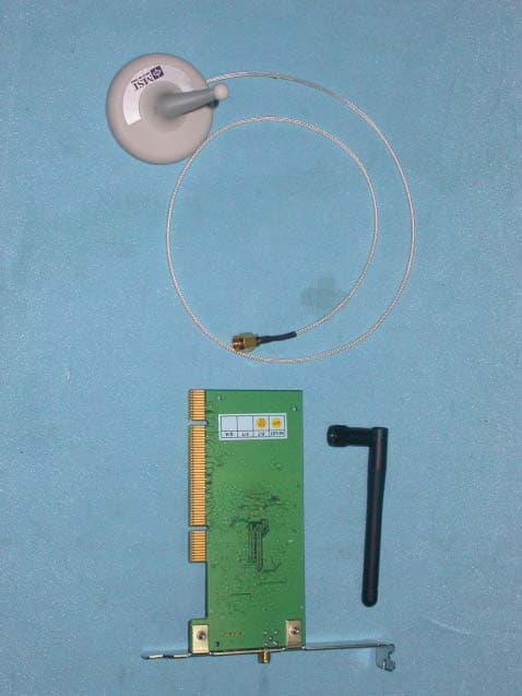 Wireless LAN PCI Adapter - FCC ID RXZ-PC80211G - Pro-Nets Technology Corporation