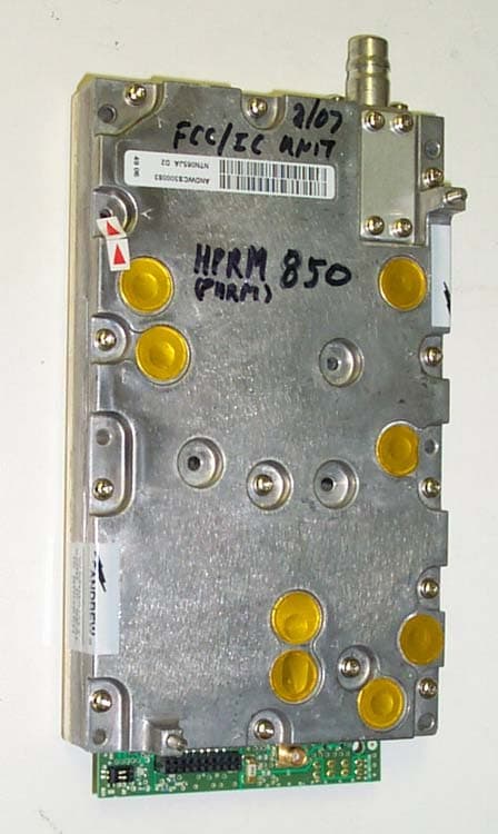 HPRM850 Amplifier RF100595/NTN065JA - FCC ID S8L-100595HPRM - Andrew Corporation, Base Station Subsystems Group