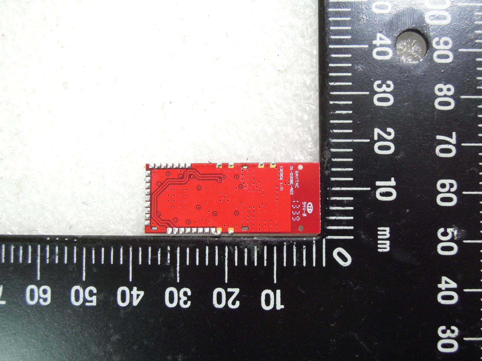 Wireless Audio Module - FCC ID SH6MD85XXP1 - Raytac Corp.
