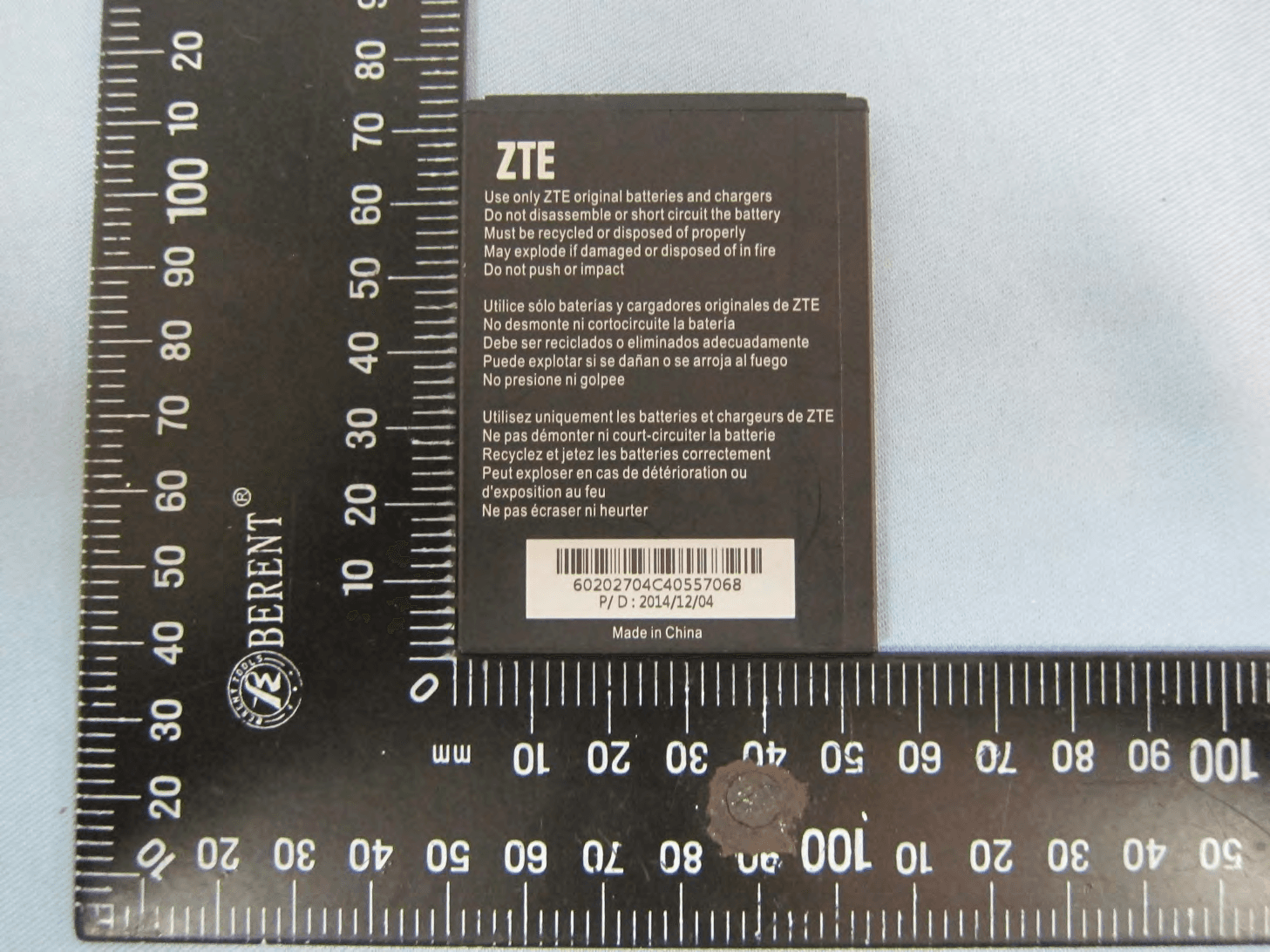 LTE/CDMA Dual-Mode Digital Mobile Phone - FCC ID SRQ-Z819L - ZTE Corporation