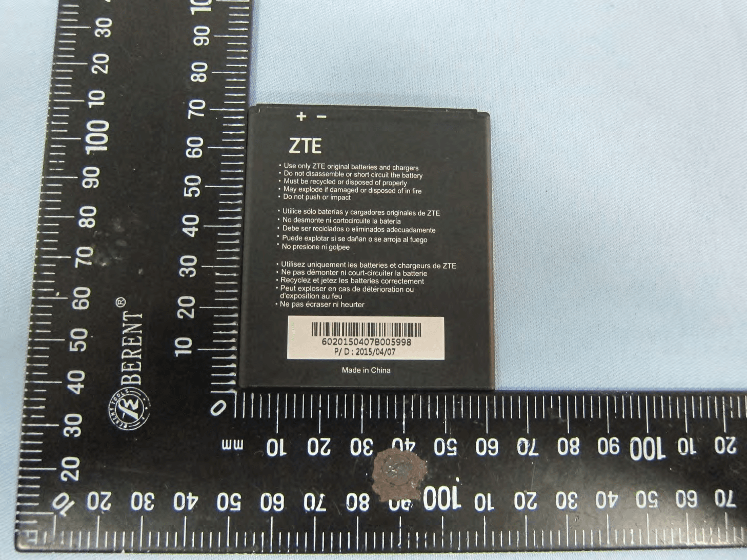WCDMA/LTE Dual-Mode Digital Mobile Phone - FCC ID SRQ-Z850 - ZTE Corporation