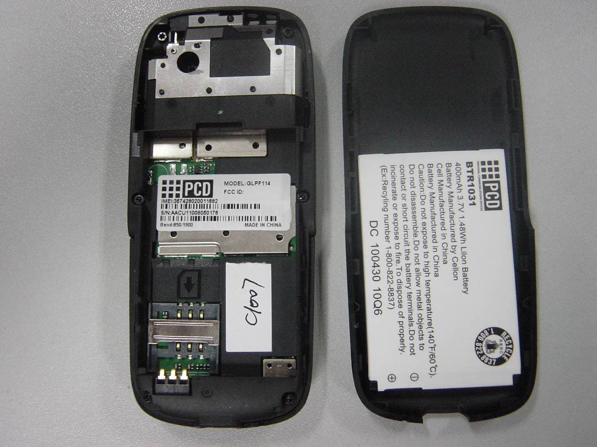 MOBILE PHONE - FCC ID T38PCD1007 - Cellon Communications Technology (Shenzhen) Co.,Ltd.