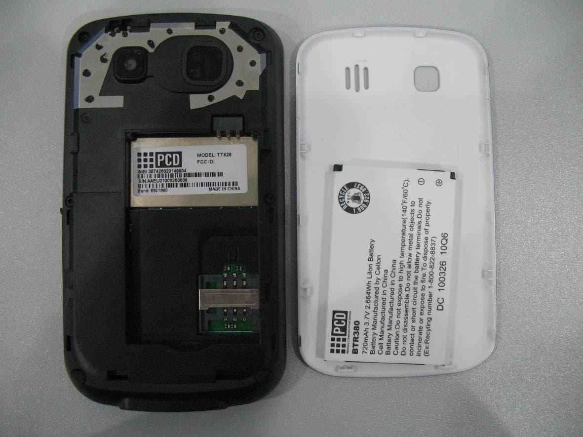 MOBILE PHONE - FCC ID T38PCD1012B - Cellon Communications Technology (Shenzhen) Co.,Ltd.