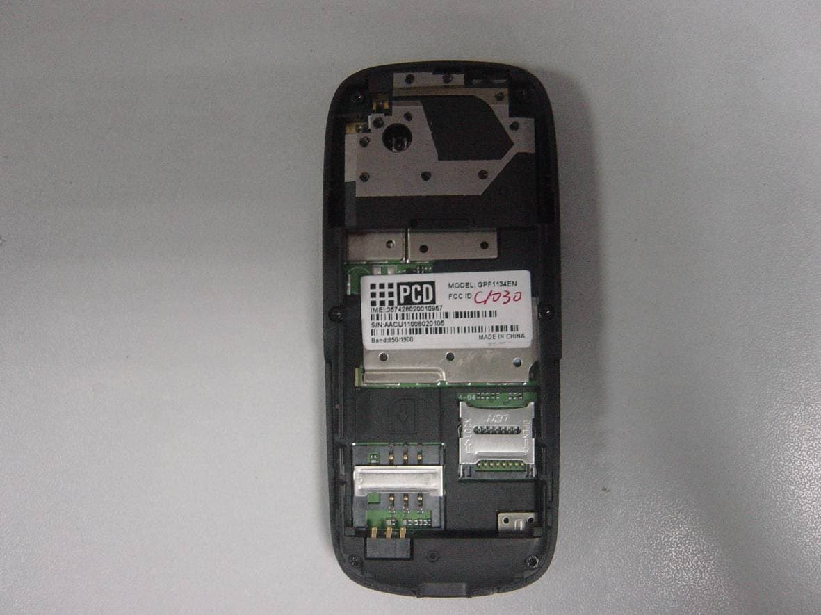 MOBILE PHONE - FCC ID T38PCD1030 - Cellon Communications Technology (Shenzhen) Co.,Ltd.