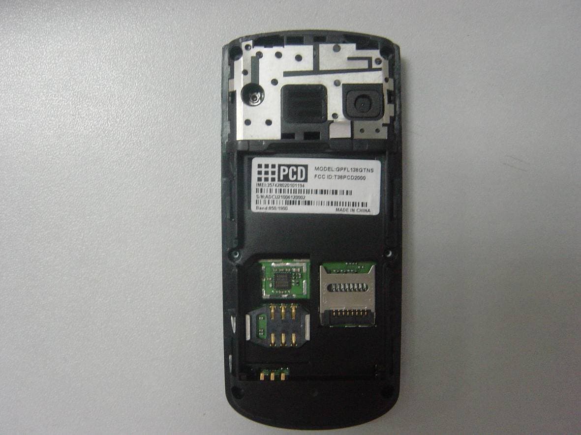 MOBILE PHONE - FCC ID T38PCD2000 - Cellon Communications Technology (Shenzhen) Co.,Ltd.