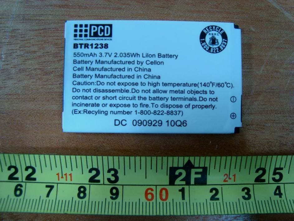 GSM&GPRS Mobile Phone - FCC ID T38PCD2002 - Cellon Communications Technology (Shenzhen) Co.,Ltd.
