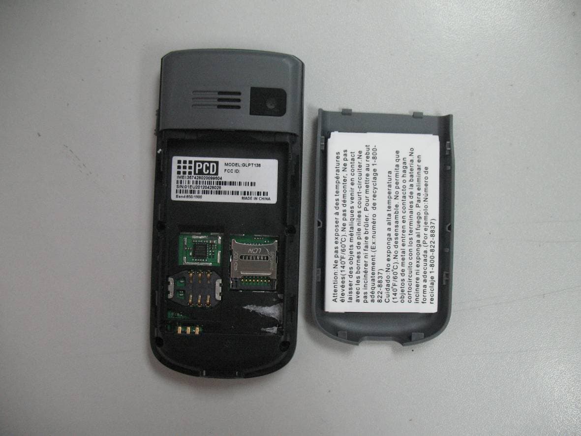 MOBILE PHONE - FCC ID T38PCD2012P - Cellon Communications Technology (Shenzhen) Co.,Ltd.