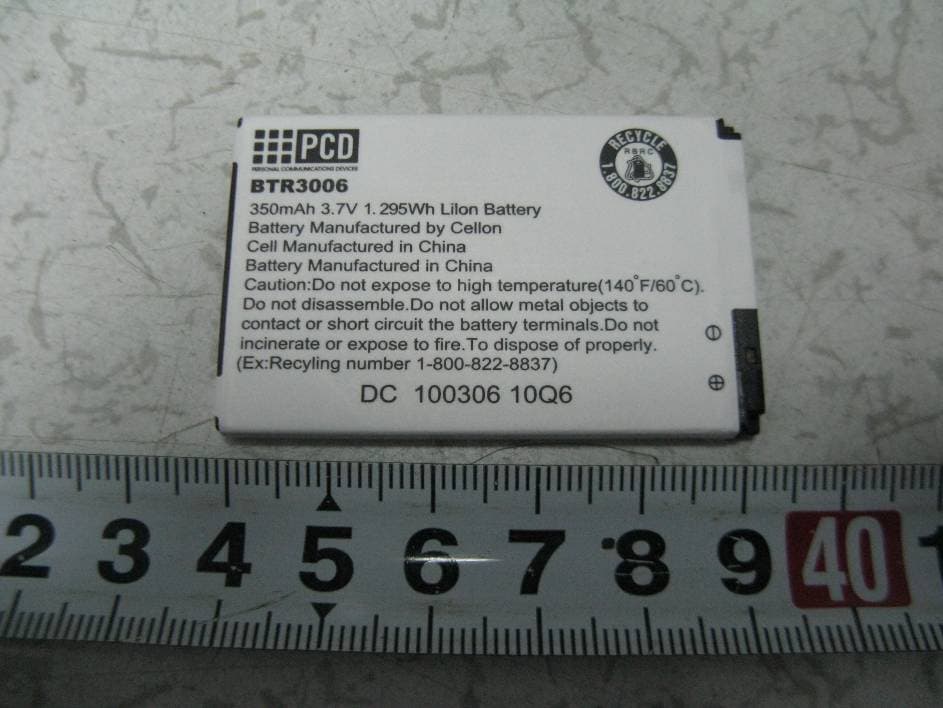 GSM Moble Phone - FCC ID T38PCD3005 - Cellon Communications Technology (Shenzhen) Co.,Ltd.