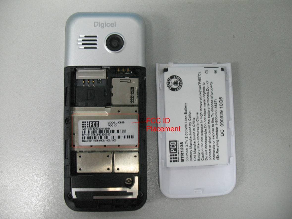MOBILE PHONE - FCC ID T38UT2019 - Cellon Communications Technology (Shenzhen) Co.,Ltd.
