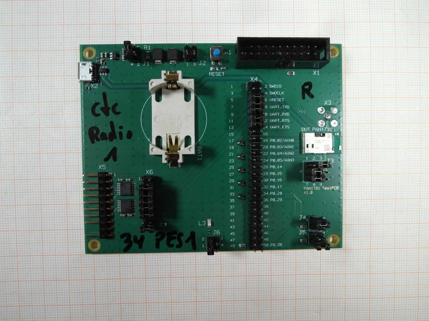 BLE 5 LE LR Module - FCC ID T7V1781 - Panasonic Industrial Devices Europe GmbH