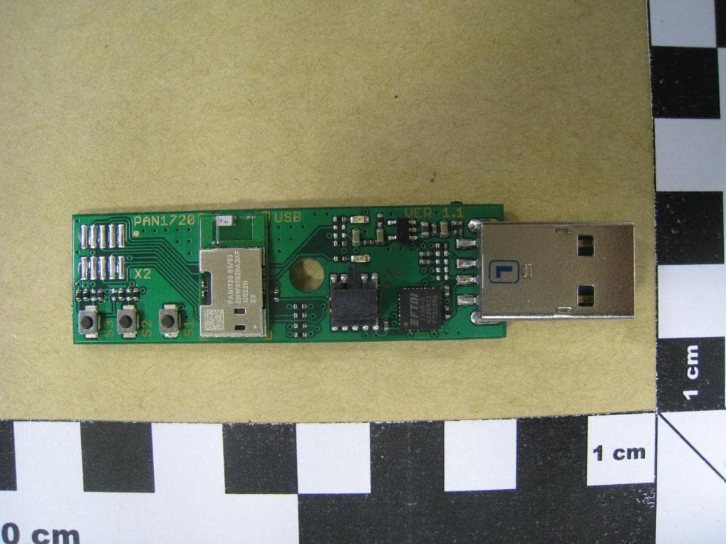 Bluetooth Low Energy Module - FCC ID T7VPAN17 - Panasonic Industrial Devices Europe GmbH