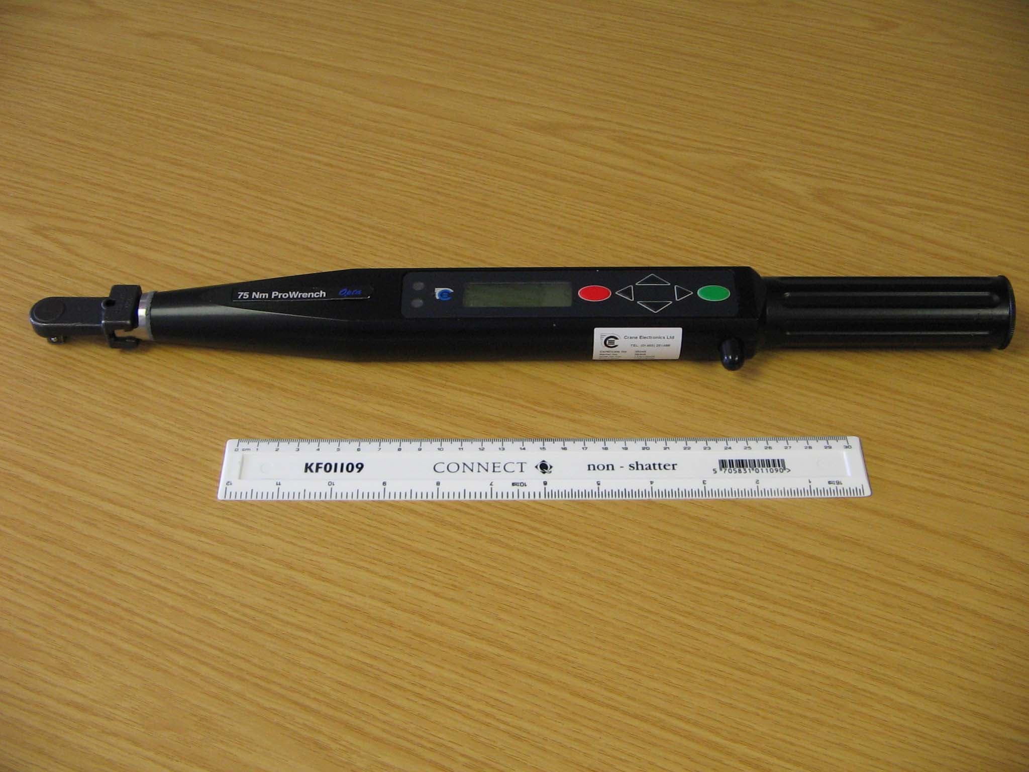 Electronic Torque Wrench - FCC ID TA6-PO - Crane Electronics Ltd