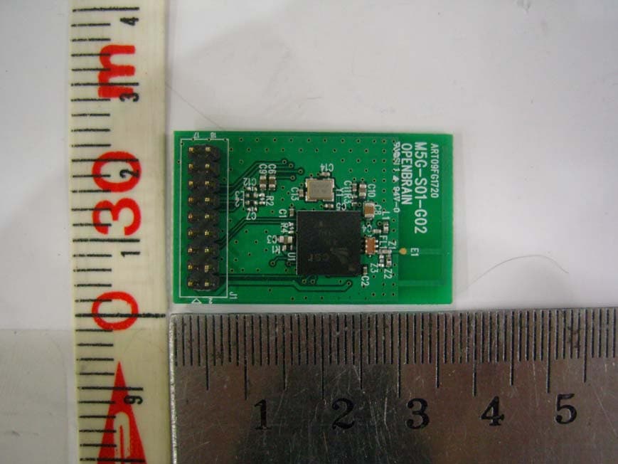 BLUETOOTH MODULE - FCC ID TJK-M5G - OPENBRAIN Technologies Co., Ltd.