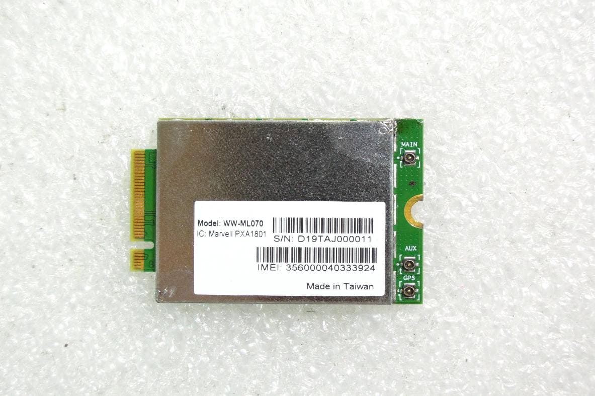 WWAN M.2 LTE Module - FCC ID TLZ-MF070 - AzureWave Technologies, Inc.