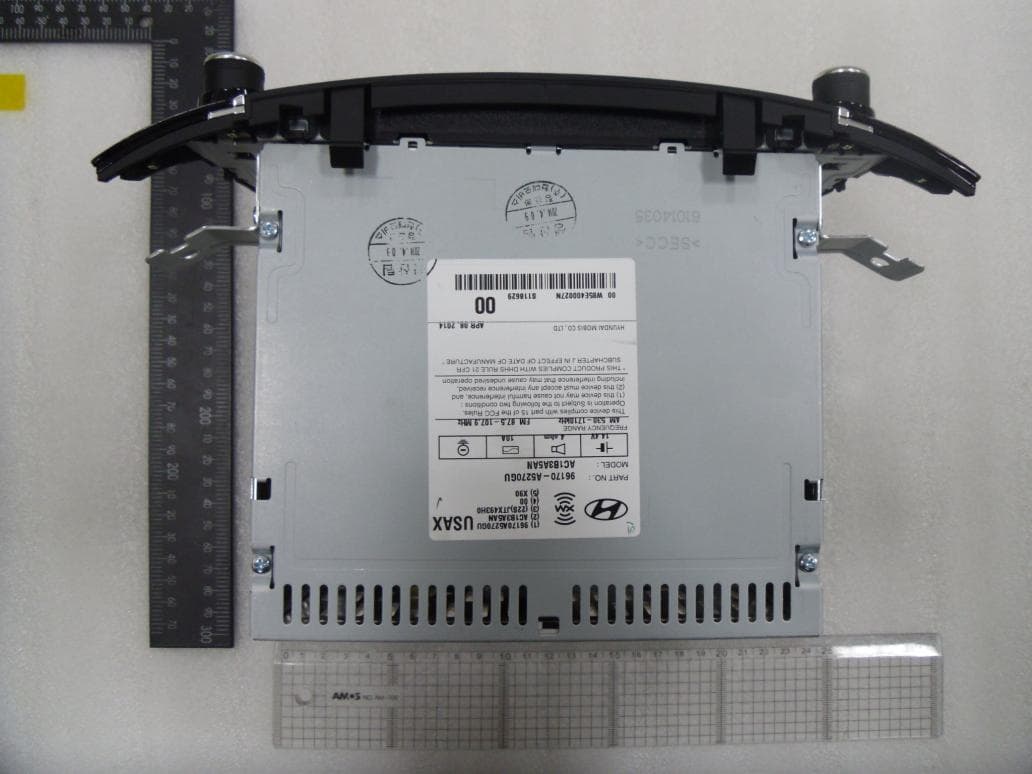 Digital Car Audio System - FCC ID TQ8-AC1B3A5AN - HYUNDAI MOBIS CO., LTD.
