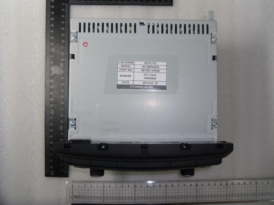DIGITAL CAR AUDIO SYSTEM - FCC ID TQ8-AC1B4HGAN - HYUNDAI MOBIS CO., LTD.