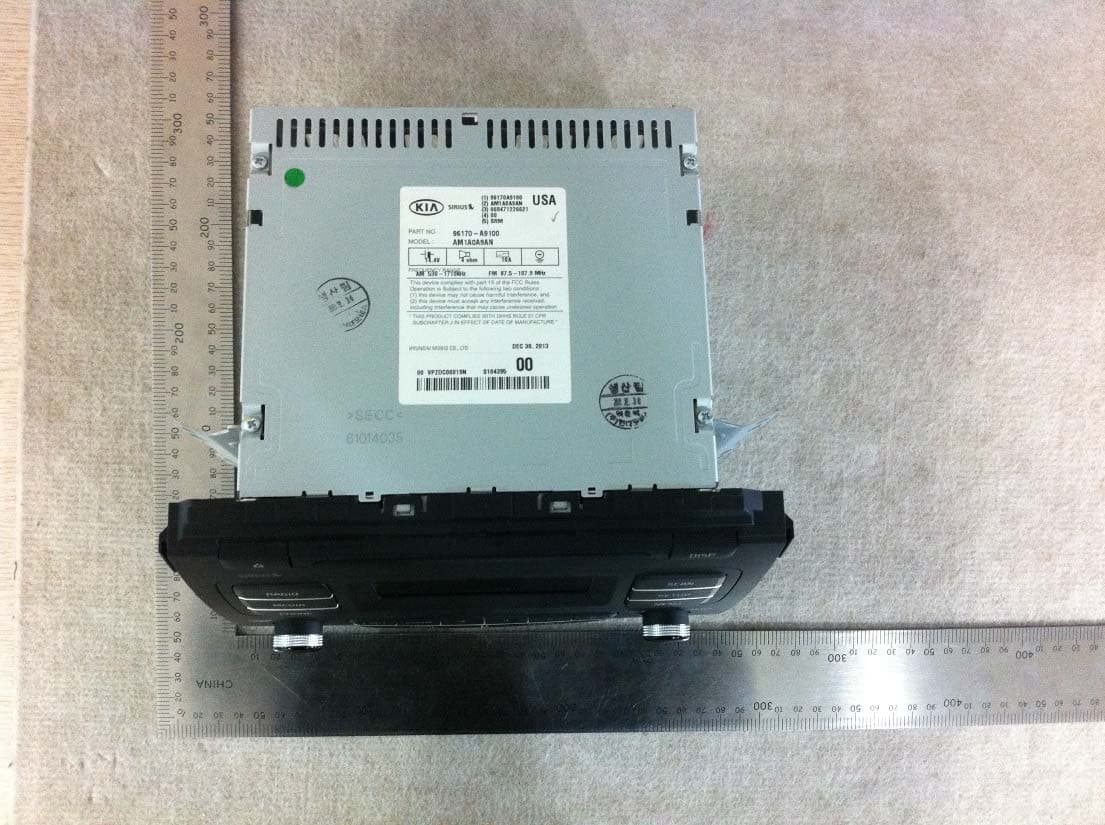 DIGITAL CAR AUDIO SYSTEM - FCC ID TQ8-AM1A0A9AN - HYUNDAI MOBIS CO., LTD.