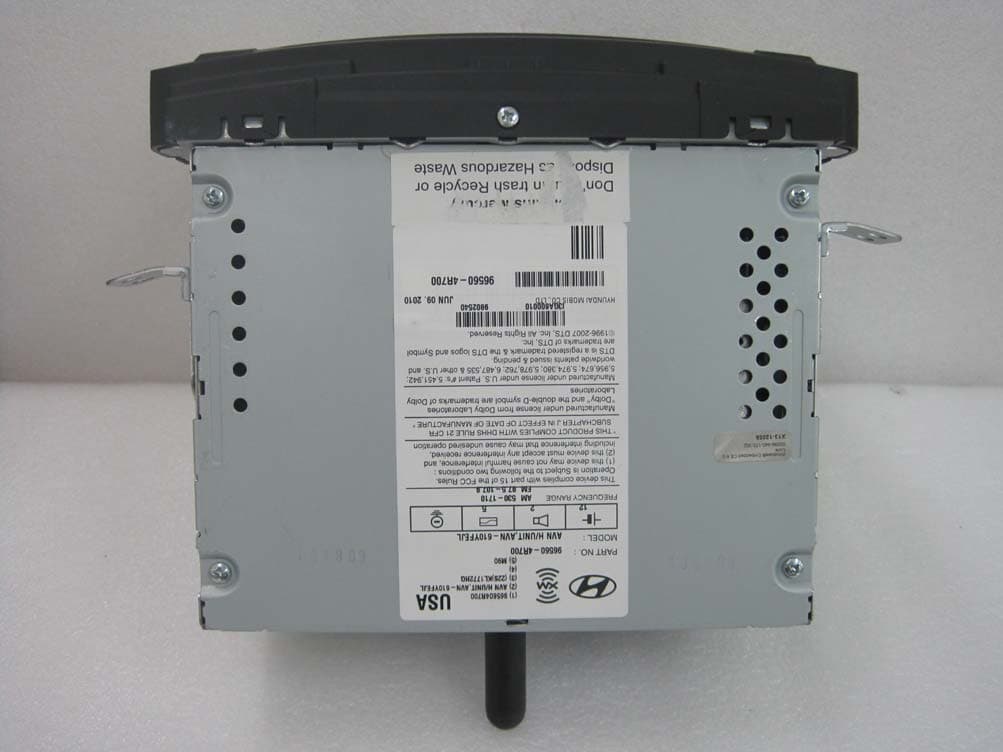 CAR AVN - FCC ID TQ8-AV240INAN - HYUNDAI MOBIS CO., LTD.