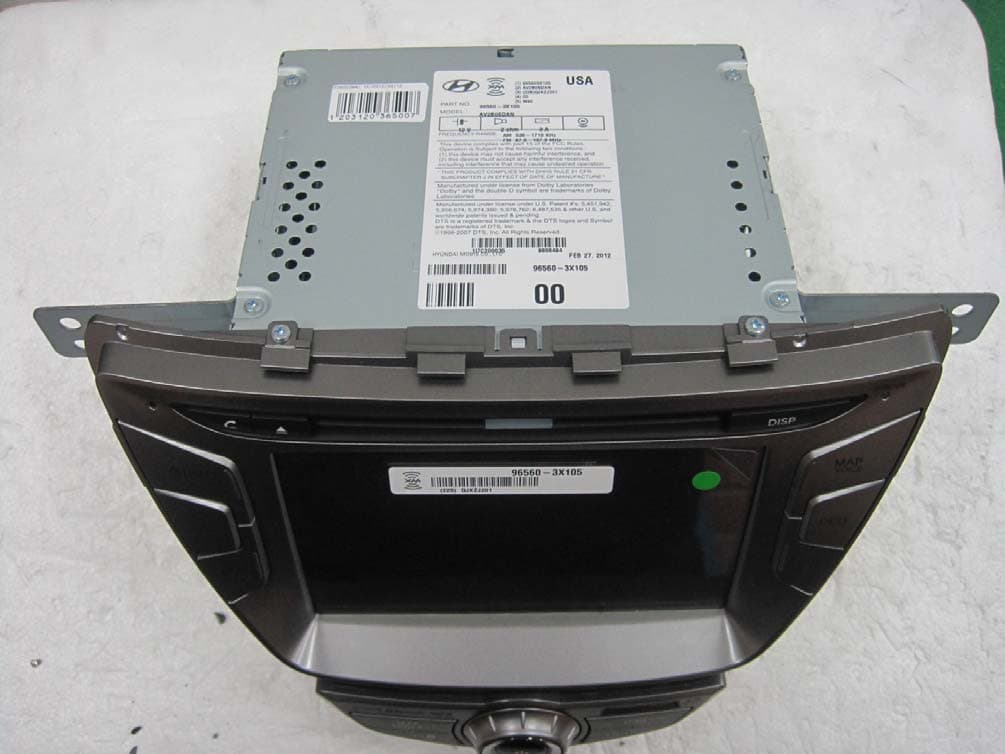 CAR AVN - FCC ID TQ8-AV2B0SDAN - HYUNDAI MOBIS CO., LTD.