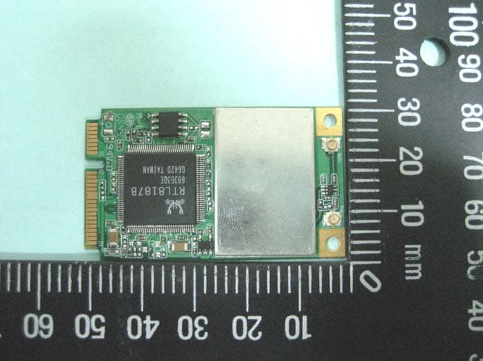 802.11b/g RTL8187B miniCard - FCC ID TX2-RTL8187B - Realtek Semiconductor Corp.