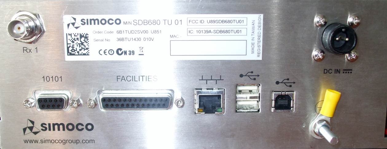 Landmobile UHF Base Station - FCC ID U89SDB680TU01 - Simoco EMEA Ltd